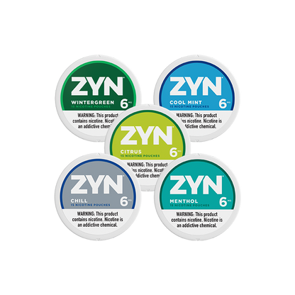 ZYN Tobacco Free Nicotine Pouches 6mg