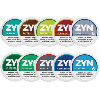 ZYN Tobacco Free Nicotine Pouches 6mg