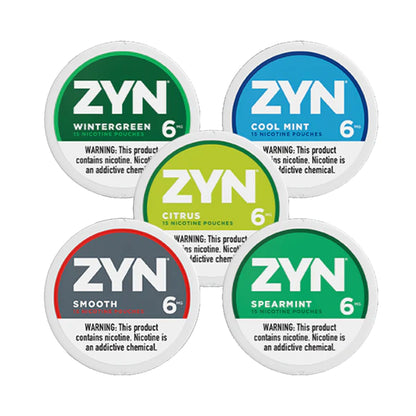 ZYN Tobacco Free Nicotine Pouches 6mg