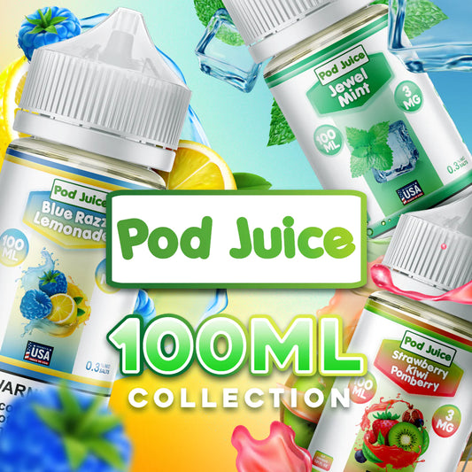 Pod Juice Non-Salt Nicotine Vape Juice 100ml