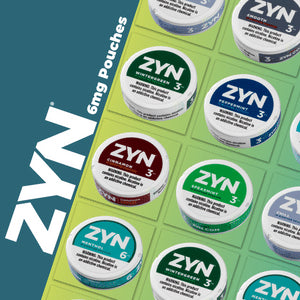 ZYN Tobacco Free Nicotine Pouches 6mg