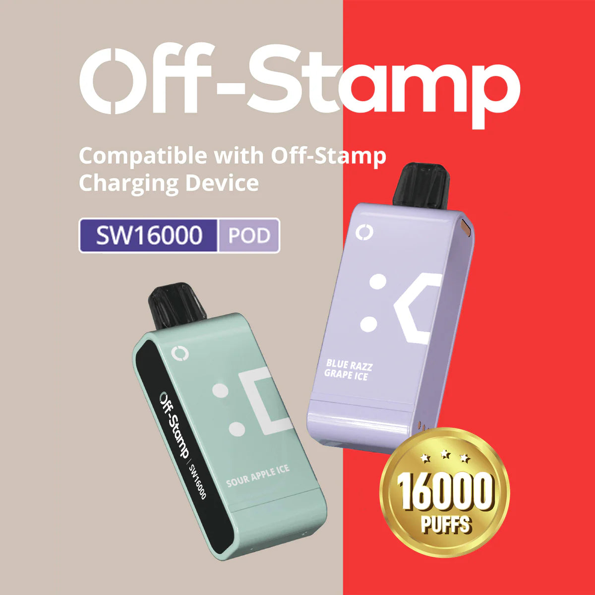 Off-Stamp SW16000 Disposable Pod