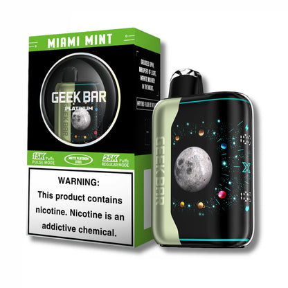 Geek Bar Pulse X Platinum Edition 25K Disposable Vape