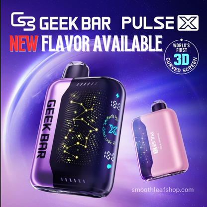 Geek Bar Pulse X Dual-mode Vape Disposable Rechargeable 25K Puffs