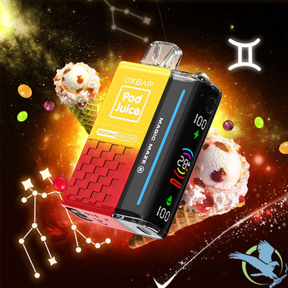 Pod Juice Oxbar Magic Maze 2.0 Disposable Rechargeable Vape 30000 Puffs