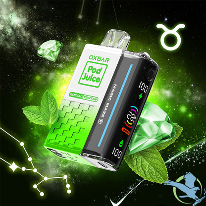 Pod Juice Oxbar Magic Maze 2.0 Disposable Rechargeable Vape 30000 Puffs