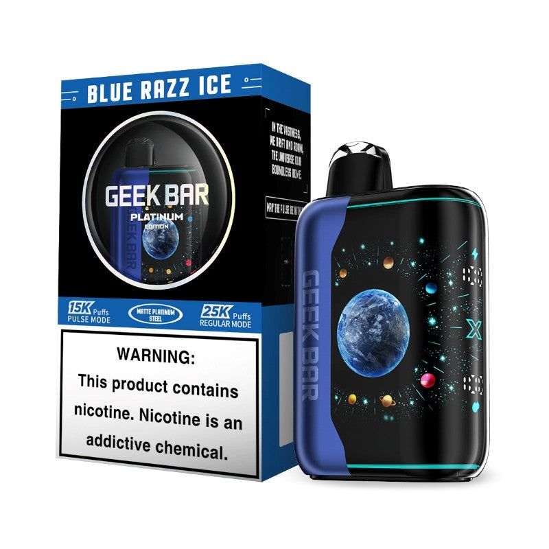 Geek Bar Pulse X Platinum Edition 25K Disposable Vape