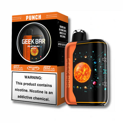 Geek Bar Pulse X Platinum Edition 25K Disposable Vape