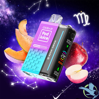 Pod Juice Oxbar Magic Maze 2.0 Disposable Rechargeable Vape 30000 Puffs