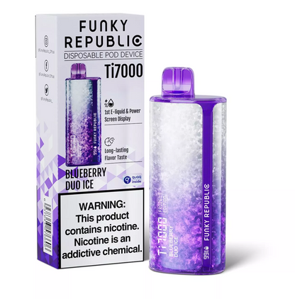 Funky Republic By Elf Bar 7000 puffs Disposable Vape